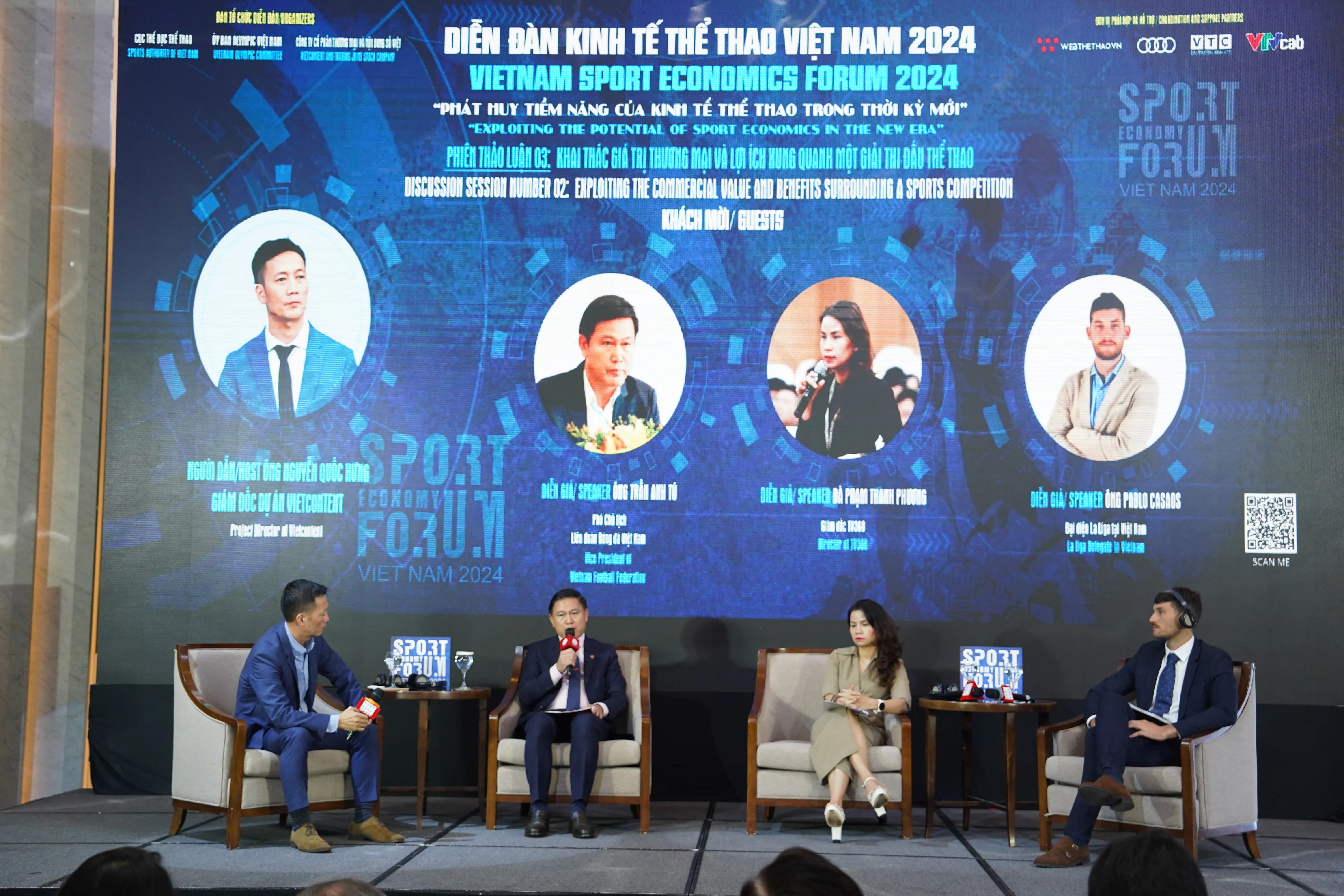 Phiên 3: khai thác giá trị thương mại quanh một giải thi đấu